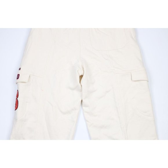 NOS Vintage 90s Marithe Francois Girbaud Mens XL Baggy Wide Leg Cargo Sweatpants - Picture 10 of 11
